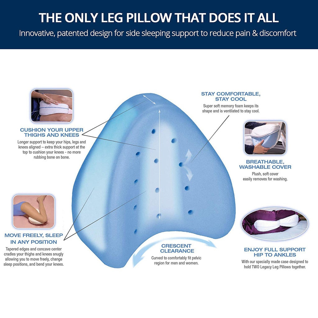 Legsan™ - Leg Pillow for Back, Hip & Knee Support