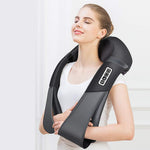 Premium Shiatsu Back and Neck Massager with Heat and Deep Kneading Massage for Neck, Back and Shoulder